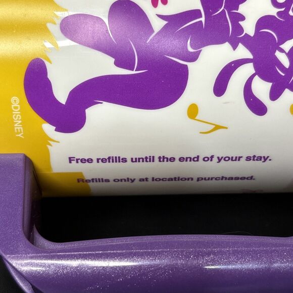 Walt Disney World Port Orleans Resort Mugs Cups Lid Retired Purple Coca Cola - Picture 5 of 8